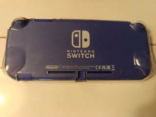 Nintendo Switch Lite blu con cover