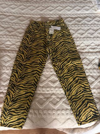 Pantalon Animal Print de Mango