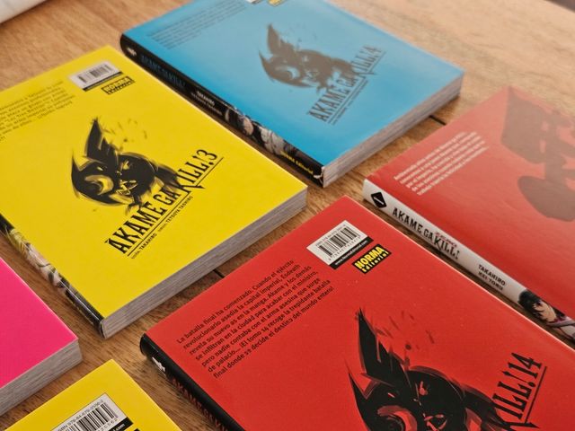 Lote mangas Akame Ga Kill