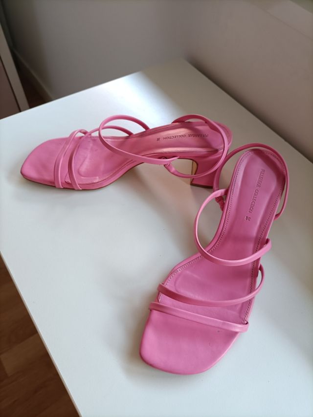 Sandalias rosas