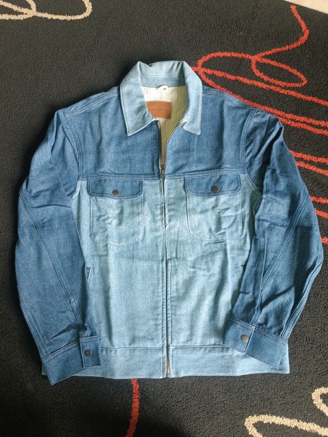 Chaqueta vaquera Mango azul*