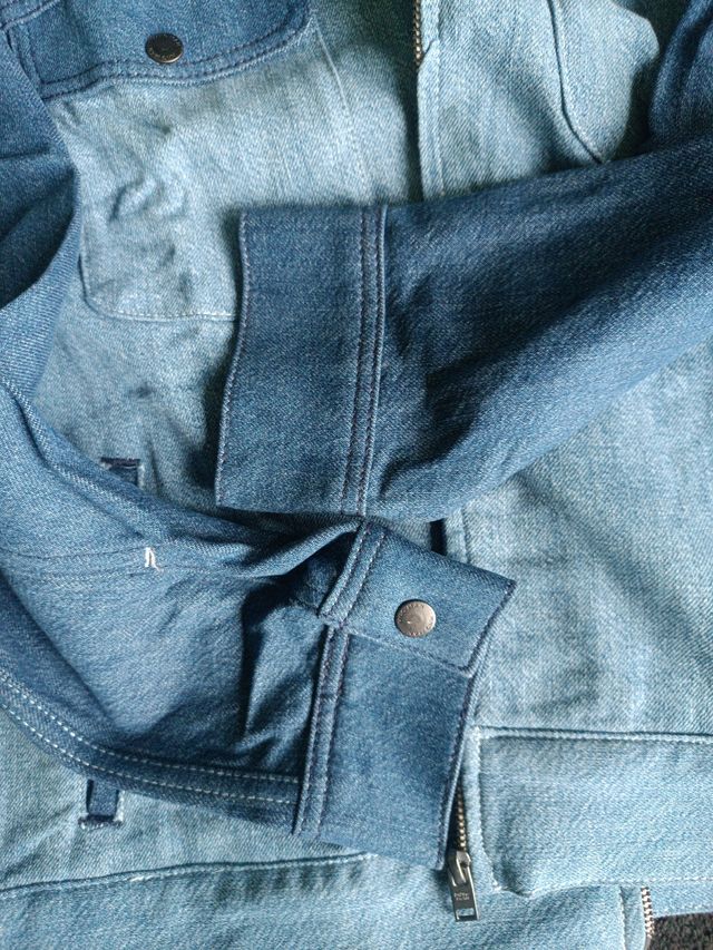 Chaqueta vaquera Mango azul*