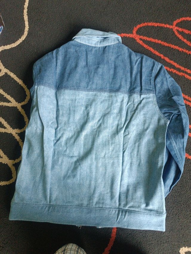 Chaqueta vaquera Mango azul*