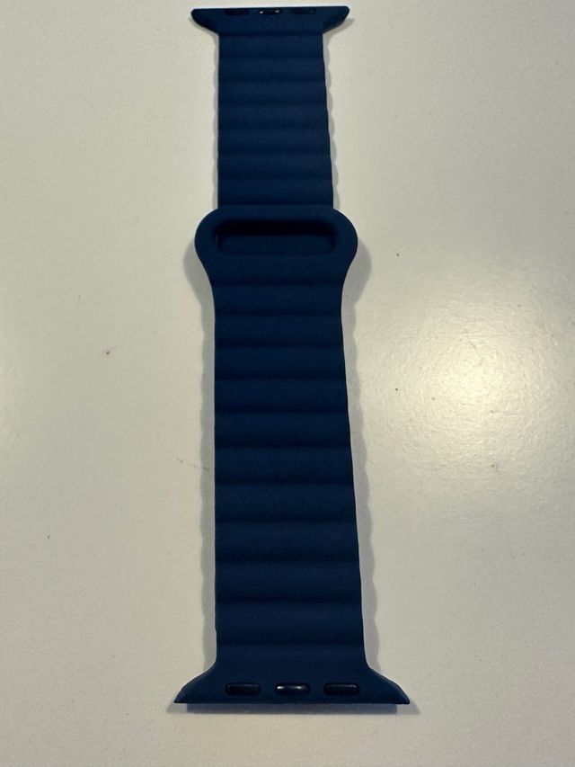Correa Apple Watch azul - Silicona magnética