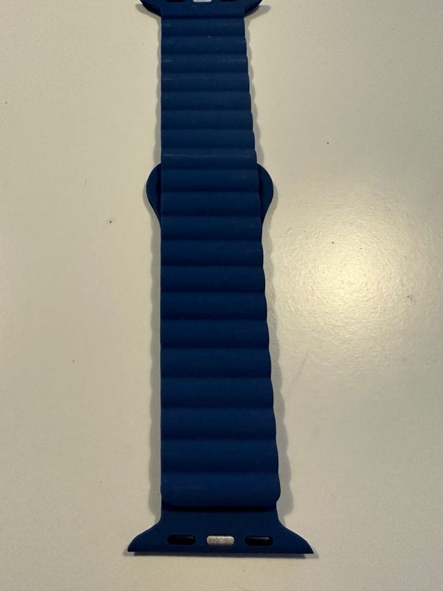 Correa Apple Watch azul - Silicona magnética