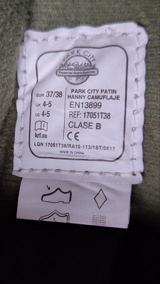Patines Park City camuflaje 37-38