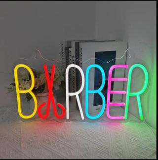 Lampada Neon led - BARBER - multicolor