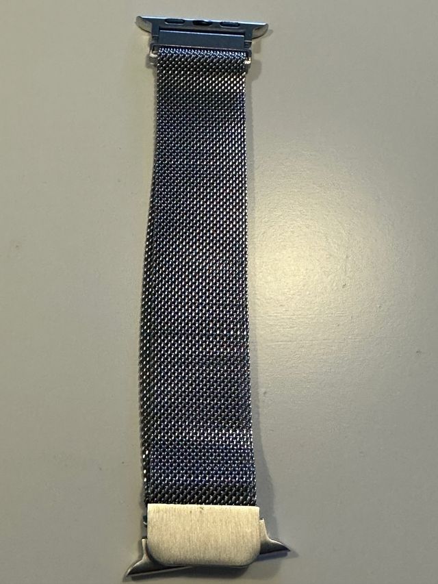 Correa Apple Watch Milanesa Plata