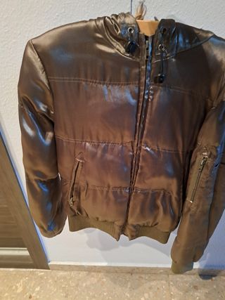 Chaqueta Plumas Verde militar