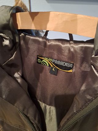 Chaqueta Plumas Verde militar