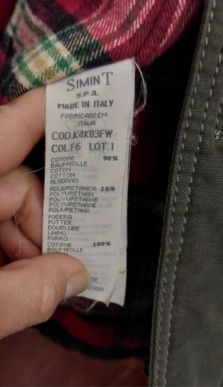 Cappotto Armani Junior M - Verde oliva