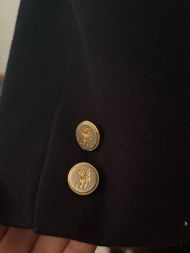 Blazer Burberrys vintage lana y Cashmere