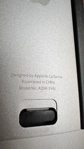 Ratón Apple Magic Mouse (A1296) blanco