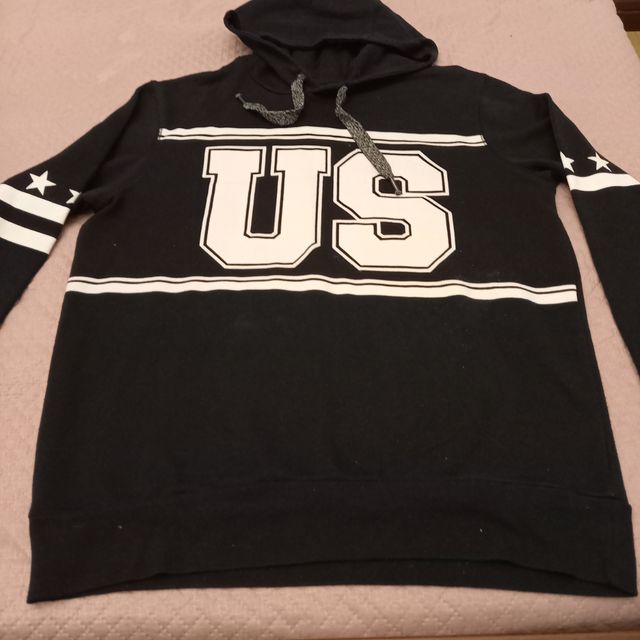 Felpa WEST nera tg XL- COME NUOVA