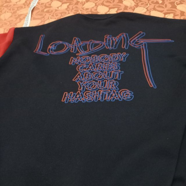 Felpa WEST nera tg XL- COME NUOVA