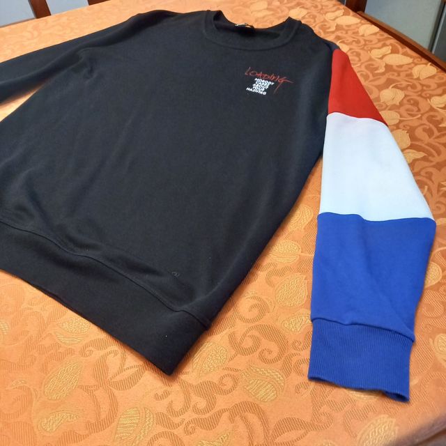 Felpa WEST nera tg XL- COME NUOVA