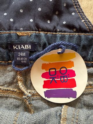 Salopette Jeans Bambina