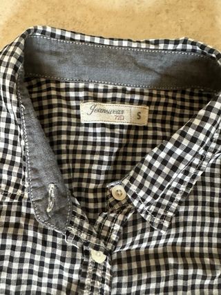 Camicia quadretti bianco-nero