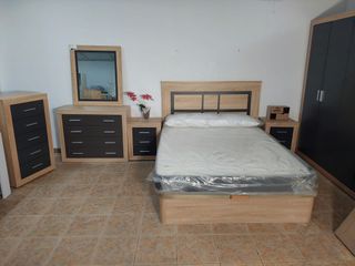 Dormitorio juvenil - Armario + Cama