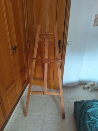 Caballete madera pintura