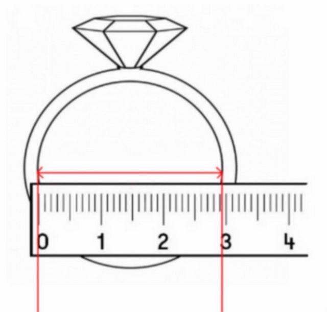 Anello Veretta in Moissanite 0.10 ct (3.0 mm)