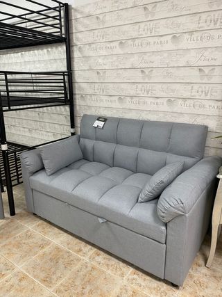 SOFA NUEVO CAMA MATRIMONIAL CLICK CLACK 