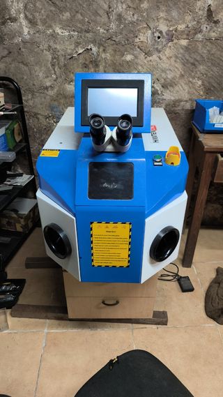 Soldadora láser joyería Hantek 200w