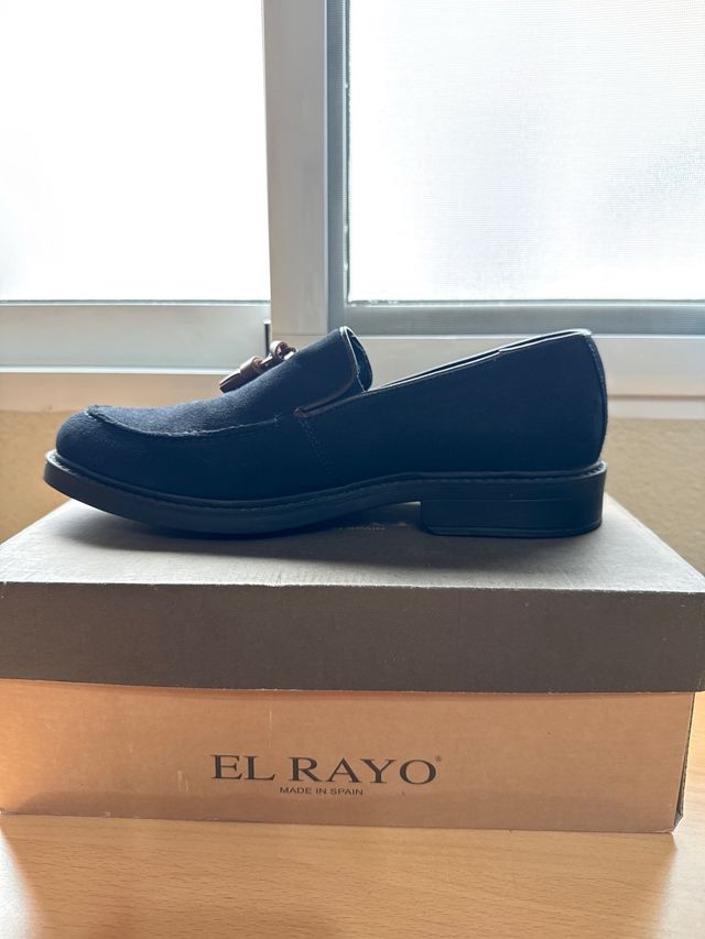 Mocasines EL RAYO - Azul Marino