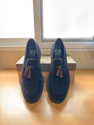 Mocasines EL RAYO - Azul Marino