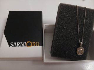 Collana con ciondolo angelo argento