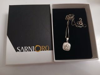 Collana con ciondolo angelo argento