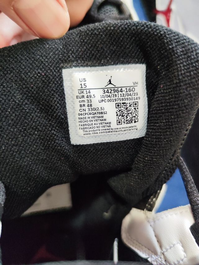 Air Jordan - Zapatillas blancas y negras