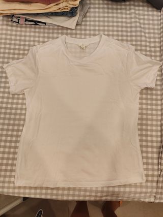Camiseta blanca lactancia