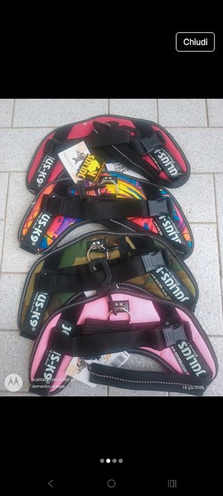 5 Pettorine Julius-K9 7 kg a 15 kg mini