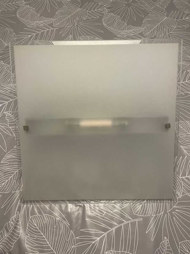 Lámpara techo moderna - vidrio & metal