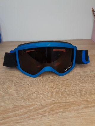 Gafas esquí azules 