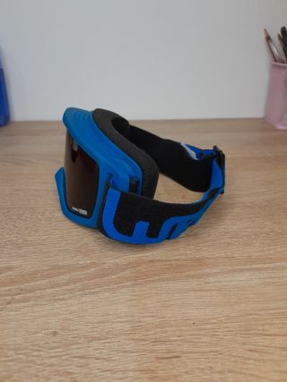 Gafas esquí azules 