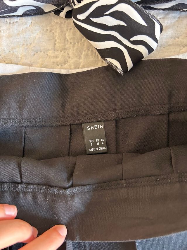 Top cebra + Falda plisada 2