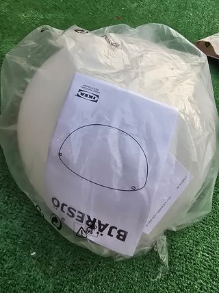 Lámpara techo IKEA BJÄRESJÖ blanca