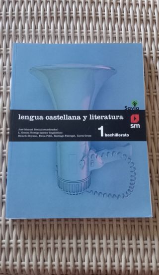 Linbro de Lengua castellana 1°Bachillerato