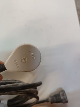 Cable alargador eléctrico