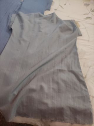 Set di vestiti lisci blu firmati jy