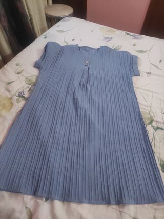 Set di vestiti lisci blu firmati jy