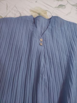 Set di vestiti lisci blu firmati jy