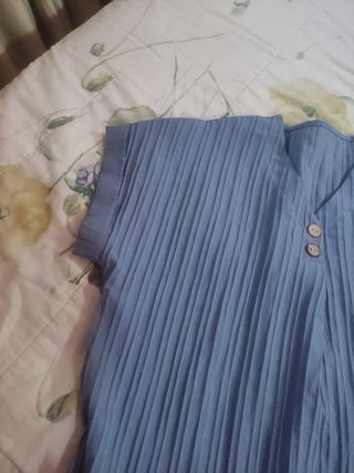 Set di vestiti lisci blu firmati jy