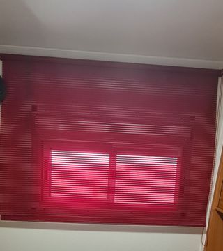 Tenda rossa granata - PVC