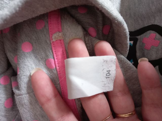 Sudadera niña elefante - 4 años