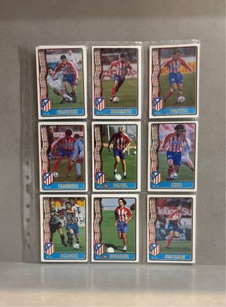 Cromos Atlético Madrid 96-97