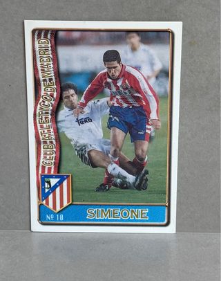 Cromos Atlético Madrid 96-97
