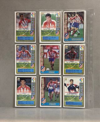 Cromos Atlético Madrid 96-97